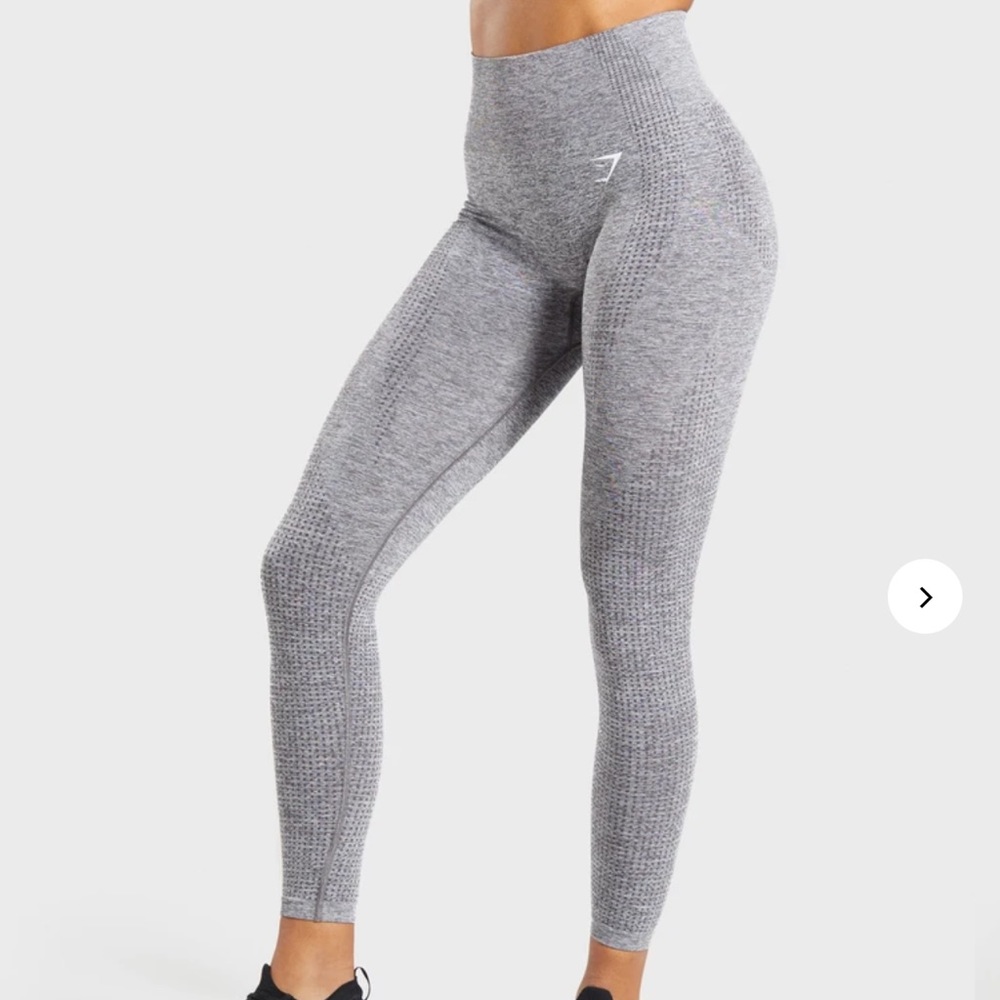 Gymshark Vital Seamless Leggings - Smokey Grey Marl
